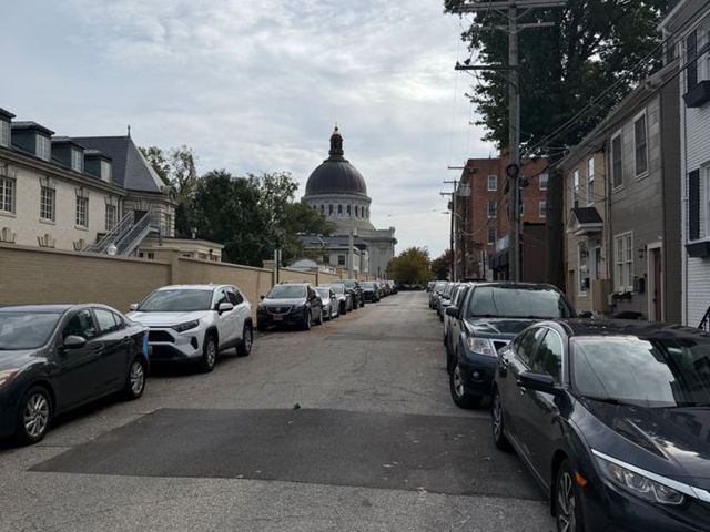 Hanover Street, with the Naval Academy chapel dome ahead